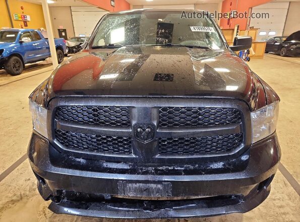 1C6RR7FT1JS214337 2018 RAM 1500 Black Вид спереду