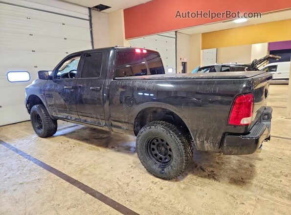 1C6RR7FT1JS214337 2018 RAM 1500 Black Задня ліва чверть