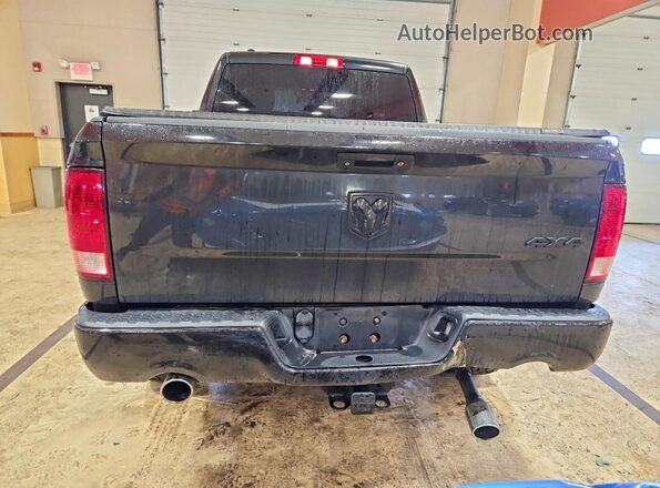 1C6RR7FT1JS214337 2018 RAM 1500 Black Вид ззаду