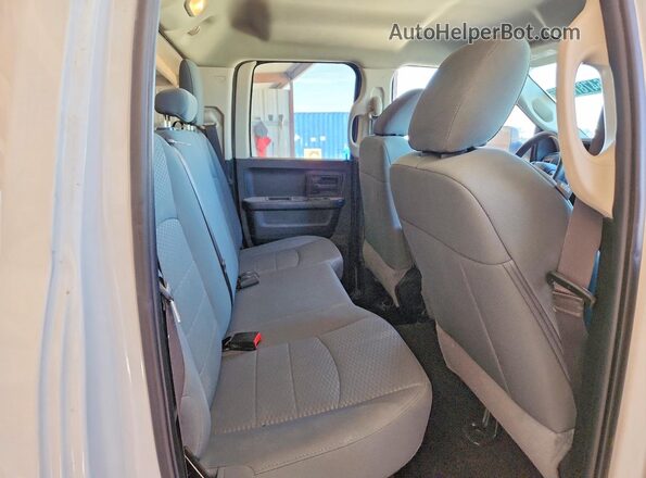 1C6RR7FT1KS699385 2019 RAM 1500 White Rear seats view