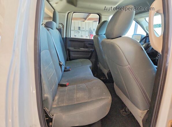 1C6RR7FT2KS715951 2019 RAM 1500 White Rear seats view