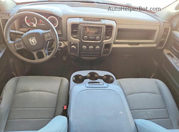 1C6RR7FT2KS715951 2019 RAM 1500 White Dashboard view