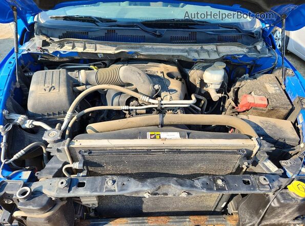 1C6RR7FT3HS582061 2017 RAM 1500 Blue Вид задньої частини салону