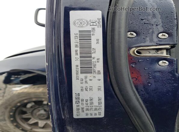 1C6RR7FT3HS827151 2017 RAM 1500 Blue Շարժիչի բաժամունքի տեսք