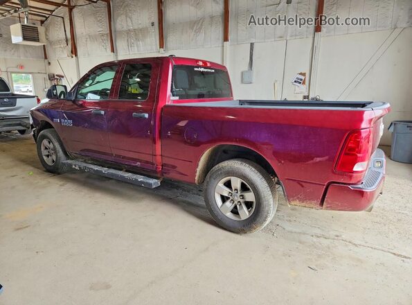 1C6RR7FT3JS192745 2018 RAM 1500 Burgundy Tył lewy