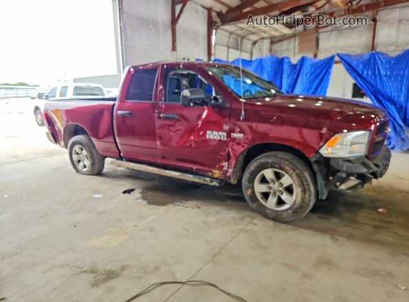 1C6RR7FT3JS192745 2018 RAM 1500 Burgundy Przód prawy