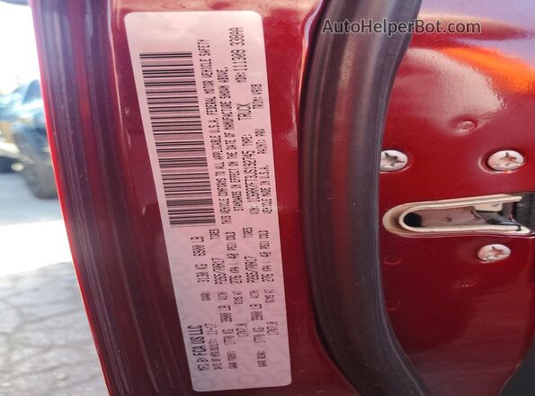 1C6RR7FT3JS192745 2018 RAM 1500 Burgundy Widok komory silnika
