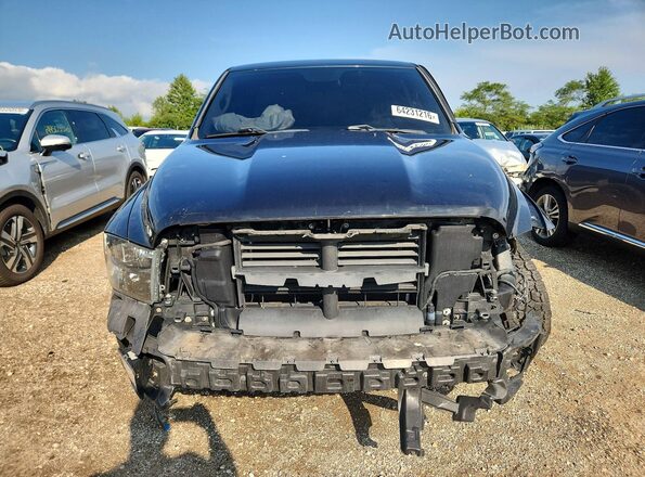 1C6RR7FT4GS421040 2016 RAM 1500 Black Front view