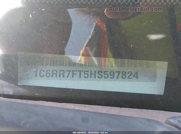 1C6RR7FT5HS597824 2017 RAM 1500 Белый Вид подкапотного пространства