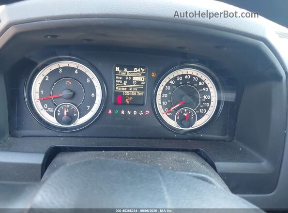 1C6RR7FT5HS644320 2017 RAM 1500 White Вид задніх сидінь