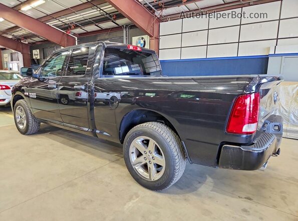 1C6RR7FT5JS134989 2018 RAM 1500 Black Tył lewy
