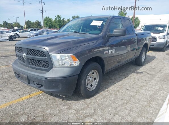 1C6RR7FT6JS306575 2018 RAM 1500 Серый Передняя левая четверть