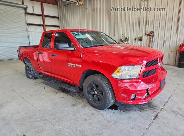 1C6RR7FTXHS789787 2017 RAM 1500 Красный Передняя правая четверть