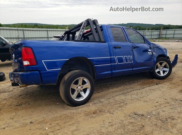 1C6RR7FTXHS838437 2017 RAM 1500 Синий Задняя правая четверть