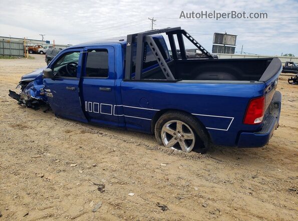 1C6RR7FTXHS838437 2017 RAM 1500 Синий Задняя левая четверть