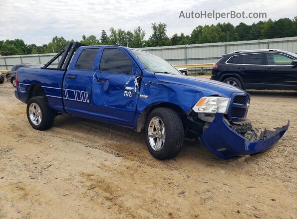 1C6RR7FTXHS838437 2017 RAM 1500 Синий Передняя правая четверть