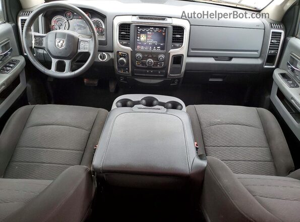 1C6RR7GG1LS146657 2020 RAM 1500 White Widok deski rozdzielczej