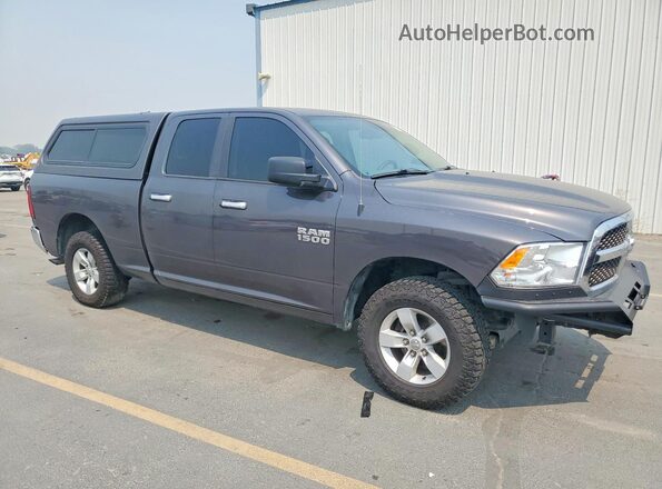1C6RR7GG2JS307479 2018 RAM 1500 Gray Front right