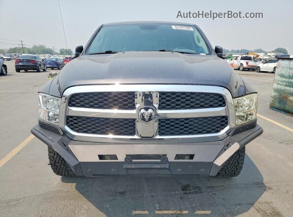 1C6RR7GG2JS307479 2018 RAM 1500 Gray Front view