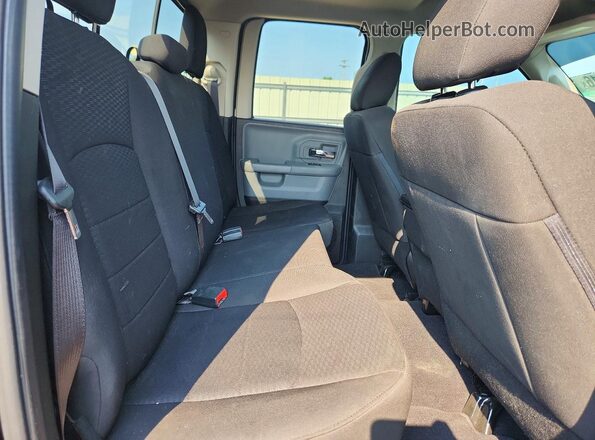1C6RR7GG5LS159976 2020 RAM 1500 Black Rear seats view