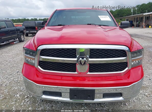 1C6RR7GG9HS663227 2017 RAM 1500 Red Instrument cluster view