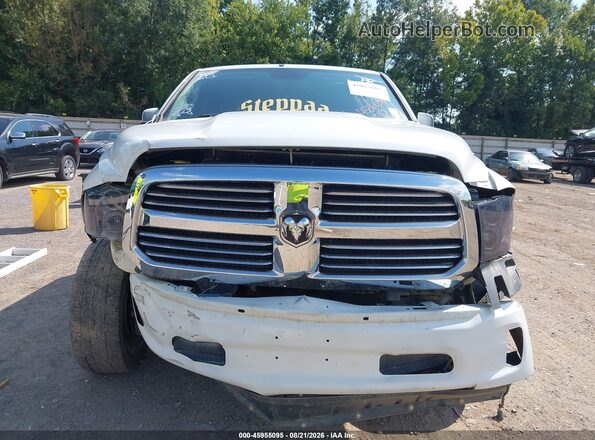 1C6RR7GT1GS168189 2016 RAM 1500 White Вид щитка приладів