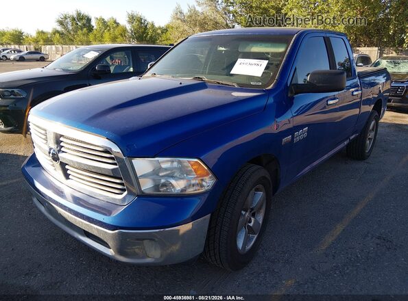 1C6RR7GT3GS228151 2016 RAM 1500 Синий Передняя левая четверть