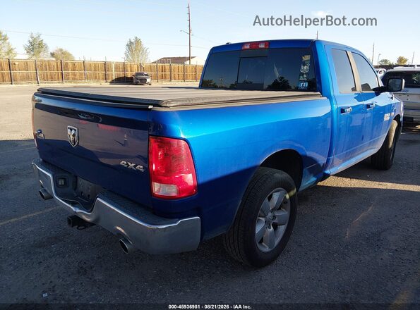 1C6RR7GT3GS228151 2016 RAM 1500 Синий Задняя правая четверть
