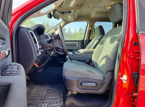 1C6RR7GT5HS501964 2017 RAM 1500 Red Vista interior delantera