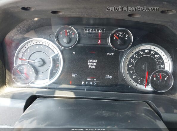 1C6RR7GT7GS118266 2016 RAM 1500 Black Вид задніх сидінь