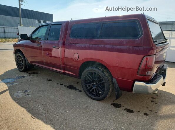 1C6RR7GTXHS666506 2017 RAM 1500 Burgundy Tył lewy