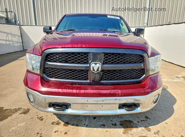1C6RR7GTXHS666506 2017 RAM 1500 Burgundy Widok z przodu