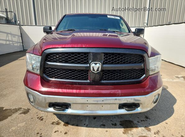1C6RR7GTXHS666506 2017 RAM 1500 Burgundy Widok wnętrza 360 stopni