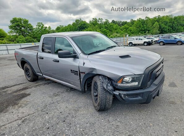 1C6RR7GTXMS597584 2021 RAM 1500 Серебряный Передняя правая четверть