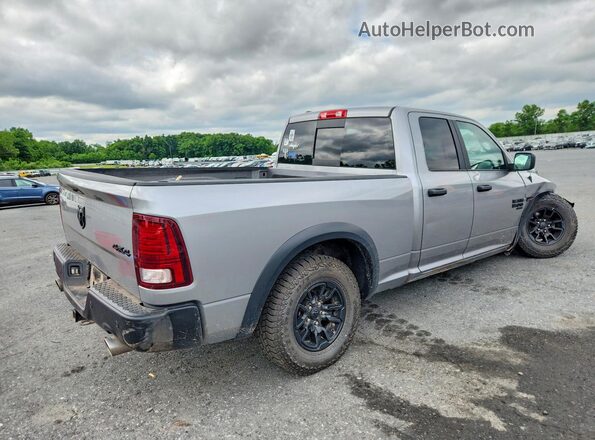 1C6RR7GTXMS597584 2021 RAM 1500 Серебряный Задняя правая четверть
