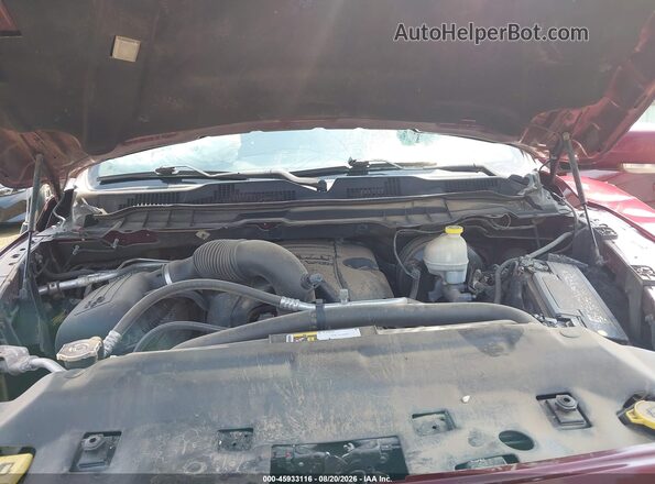 1C6RR7HT6GS313032 2016 RAM 1500 Red Вид ззаду