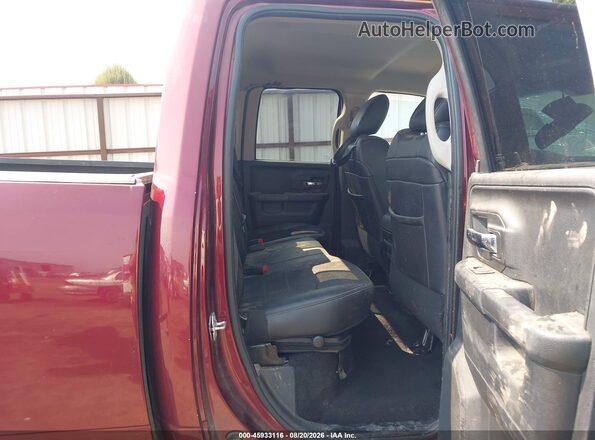 1C6RR7HT6GS313032 2016 RAM 1500 Red Вид наклейки з VIN-кодом