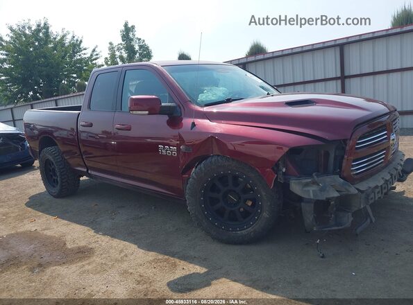 1C6RR7HT6GS313032 2016 RAM 1500 Red Панорамний вид салону 360°