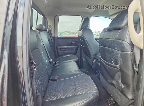 1C6RR7HTXGS288376 2016 RAM 1500 Black Հետևի նստատեղերի տեսք