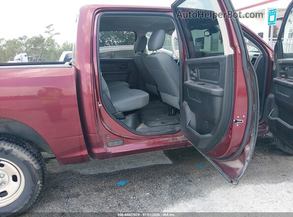 1C6RR7KG0GS339895 2016 RAM 1500 Бордовый Вид наклейки с VIN-кодом