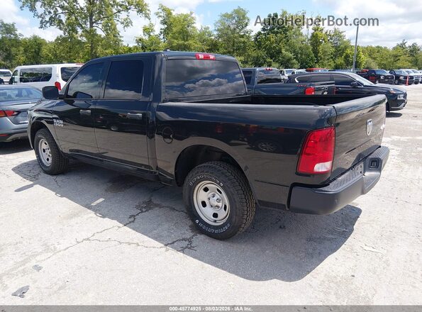 1C6RR7KG0JS106168 2018 RAM 1500 Black Հետևի ձախ