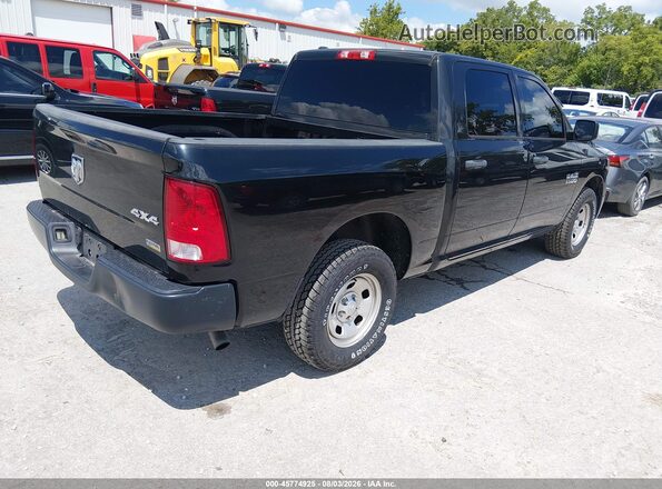 1C6RR7KG0JS106168 2018 RAM 1500 Black Հետևի աջ