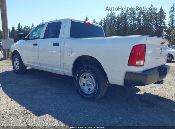 1C6RR7KG0JS157556 2018 RAM 1500 White Trasero izquierdo