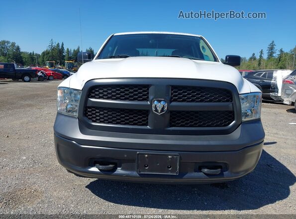 1C6RR7KG0JS157556 2018 RAM 1500 White Vista del cuadro de instrumentos
