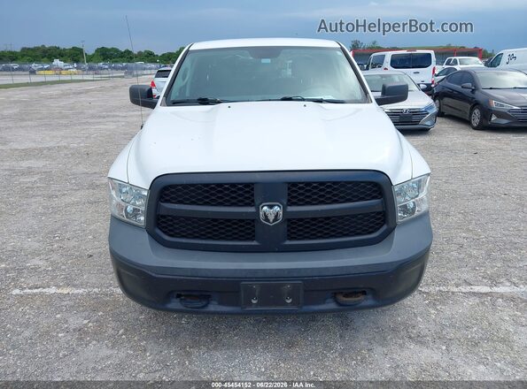 1C6RR7KG0JS300506 2018 RAM 1500 White Դիմացի տեսք