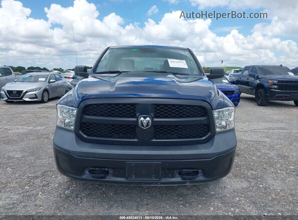 1C6RR7KG0MS551353 2021 RAM 1500 CLASSIC Blue Instrument cluster view