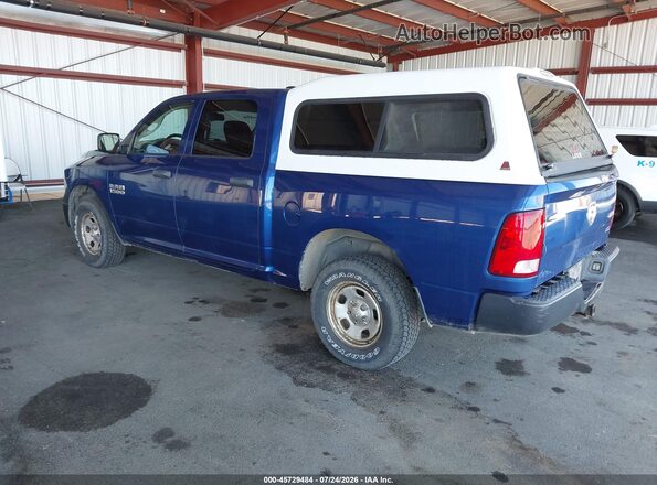 1C6RR7KG1GS348945 2016 RAM 1500 Blue Trasero izquierdo