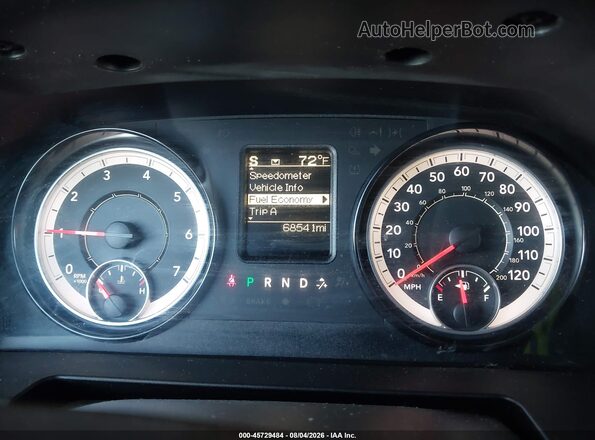 1C6RR7KG1GS348945 2016 RAM 1500 Blue Vista de los asientos traseros