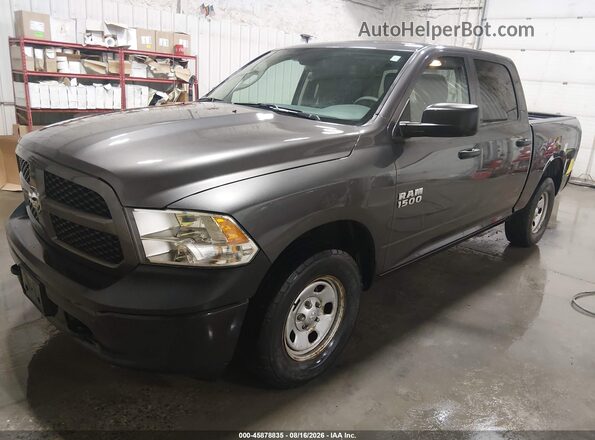 1C6RR7KG1GS390466 2016 RAM 1500 Серый Передняя левая четверть