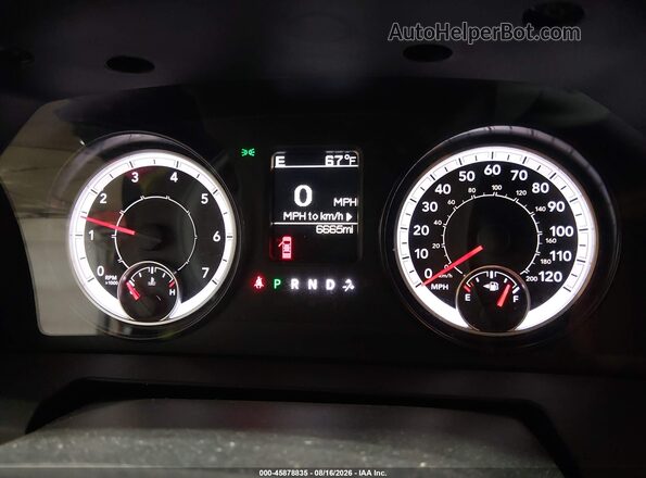 1C6RR7KG1GS390466 2016 RAM 1500 Серый Вид задних сидений